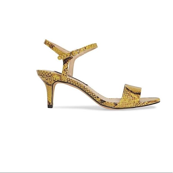 Karl Lagerfeld Paris Demas Snakeskin Effect Sandal - Picture 8 of 8